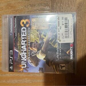 Sony Uncharted 3: Drake's Deception for PS3 - Black and Yellow